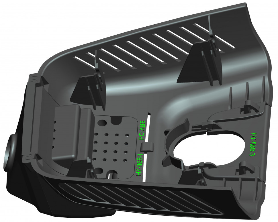 Видеорегистратор для Mercedes GLA, B, GLB 2020+ в штатное зеркало AR-H1168 4K (черный, серый или бежевый))