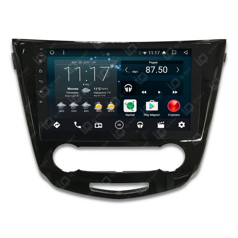 Штатная магнитола IQ NAVI T58-2105 Nissan Qashqai; X-Trail 2015+