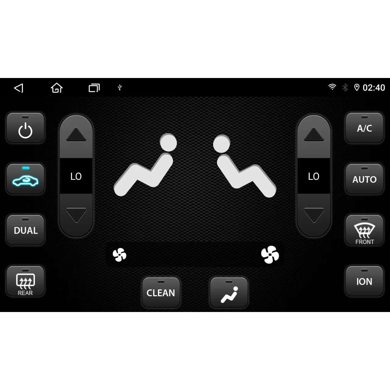 Магнитола FarCar S500 Plus 2K HP-N9010-GX/XXL003M для Ford Focus 2 2007-2011, C-Max 2007-2010, Galaxy 2006+ климат