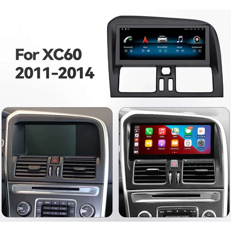 Магнитола Carmedia JT-V8003-8128 для Volvo XC60 2011-2014 (с сохранением штатного меню)