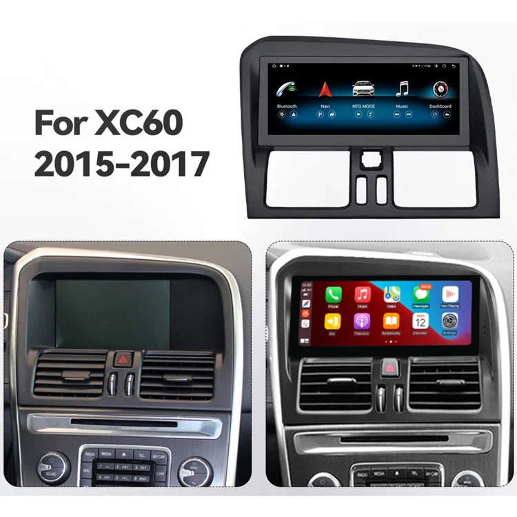 Магнитола Carmedia JT-V8004-8128 для Volvo XC60 2015-2017 (с сохранением штатного меню)