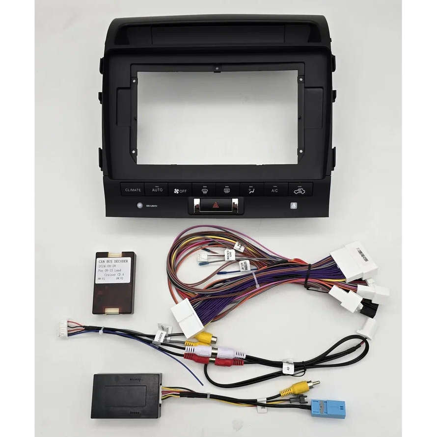 Магнитола для Toyota Land Cruiser 200 2007-2015 (поддержка штатного 360) Kuberg SF-1620-4-2K-TS20