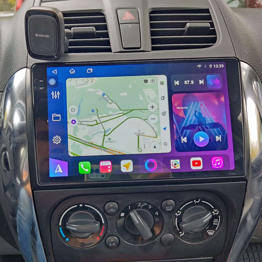 Магнитола FarCar S500+ XL124M для Suzuki Sx4 2006-2014