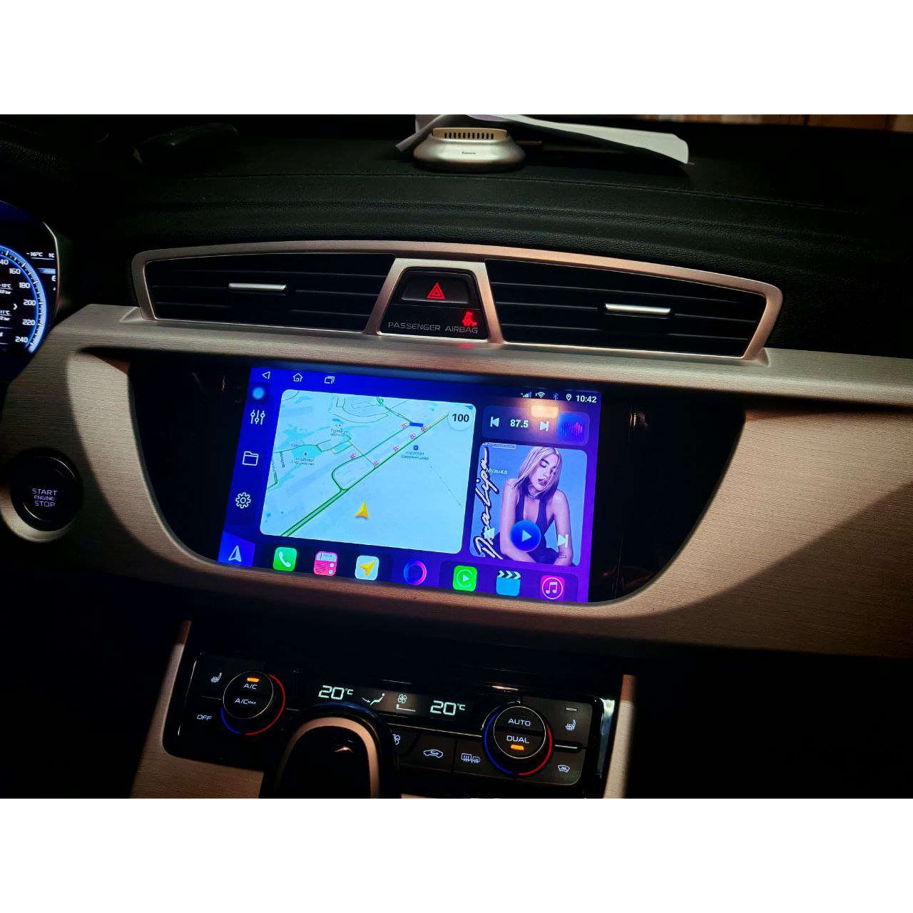 Магнитола FarCar HL3016M S500+ для Geely Atlas 2016+