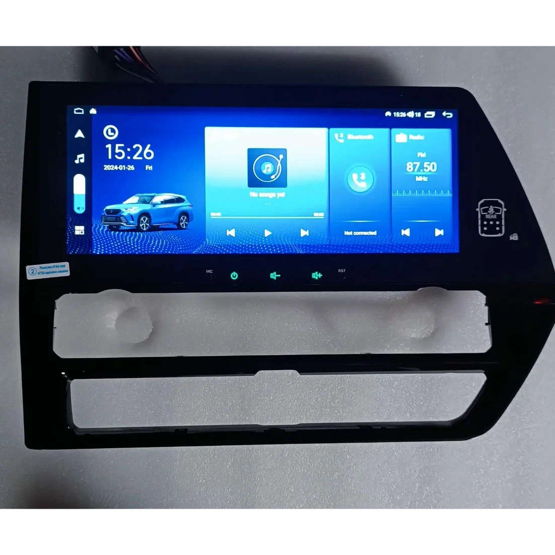 Магнитола Carmedia YL-T1215H для Toyota Highlander 2022+ (для рынка Китая)