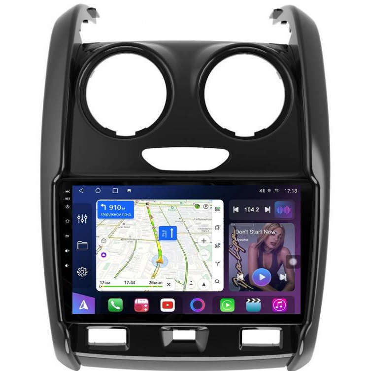 Магнитола FarCar HL3008M S500+ для Renault Duster 2015-2020, Lada Largus 2021+