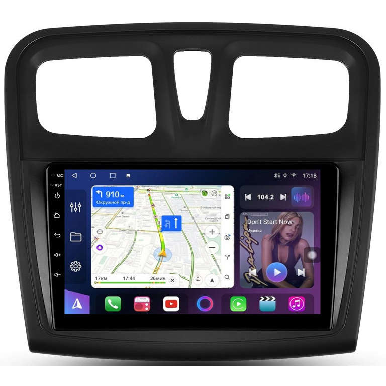 Магнитола FarCar XL3051-9M S500+ для Renault Logan, Sandero 2012+