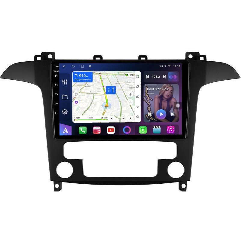 Штатная магнитола FarCar TM3028M S500+ для Ford S-Max 2006-2015 (климат)