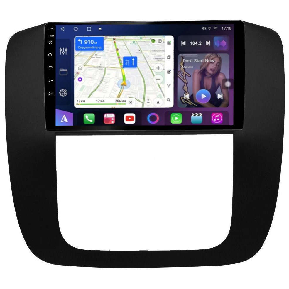 Магнитола FarCar HL1247M S500+ Chevrolet Tahoe 2006-2014 черная