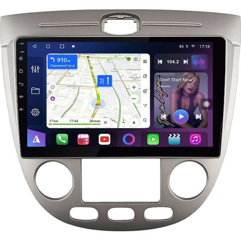 Магнитола FarCar HL3038M S500+ Chevrolet Lacetti hatchback 2004-2013 климат