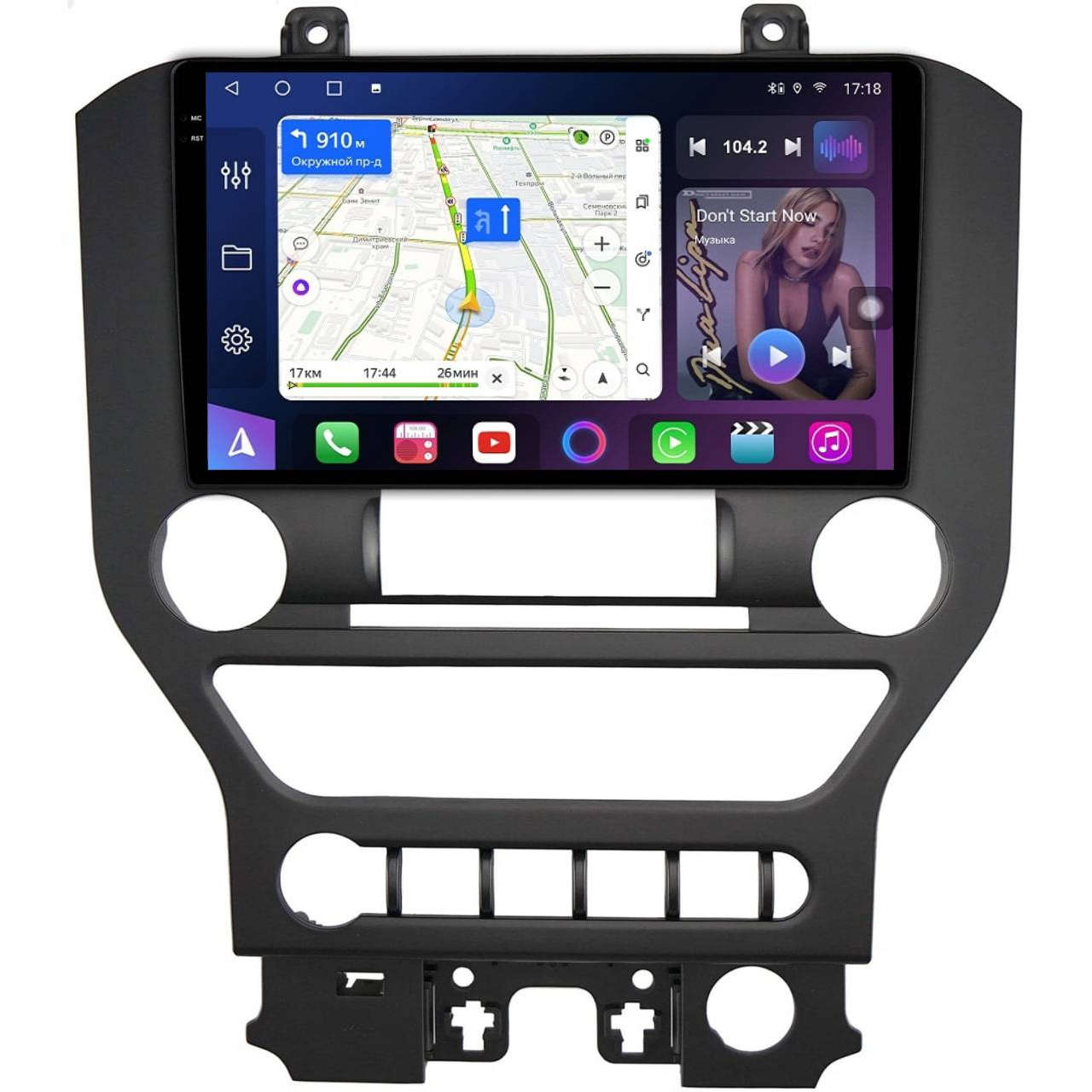 Магнитола FarCar S500 Plus 2K GX/XXL3308M для Ford Mustang 6 2014-2023 F2