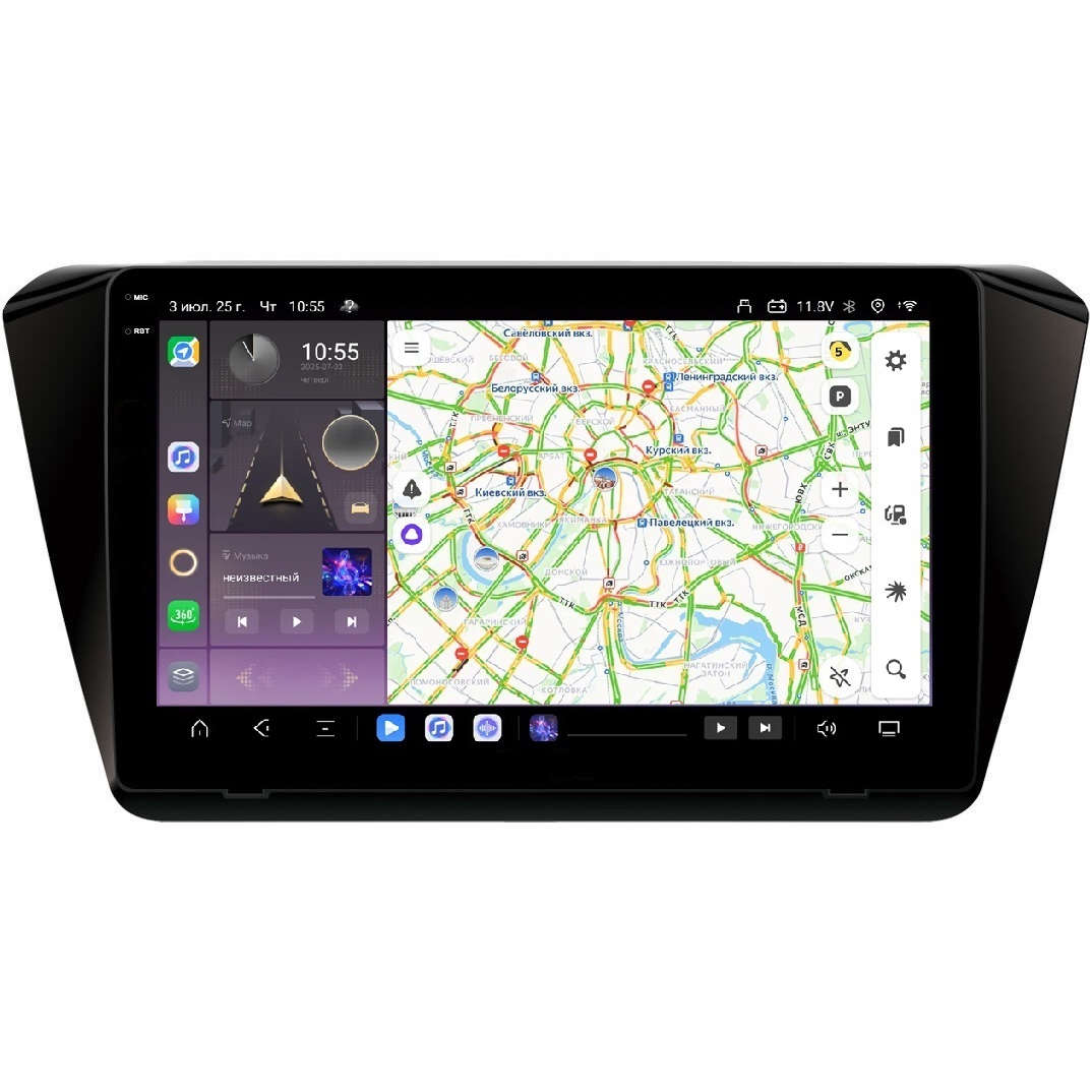 Штатная магнитола для Skoda Superb 2016+ Carmedia OL-1917-TS20