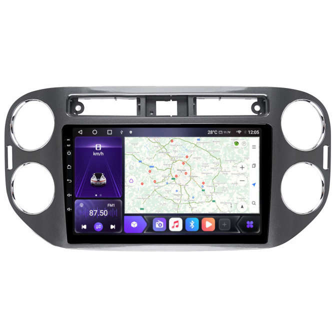 Магнитола Carmedia OL-9908-2-IJ для Volkswagen Tiguan 2011-2017