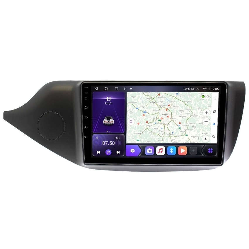 Магнитола Carmedia OL-9781-P для KIA Ceed II 2012+ (рамка матовая)