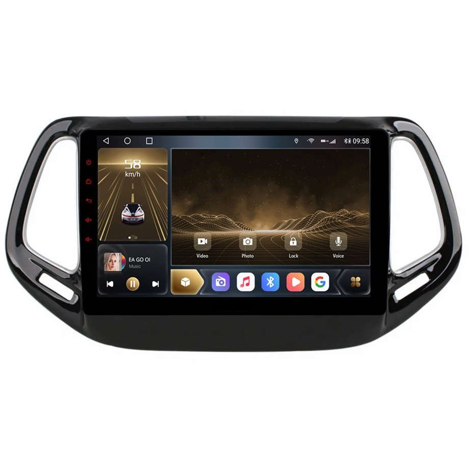 Магнитола Carmedia OL-1255-IJ для JEEP Compass 2016+