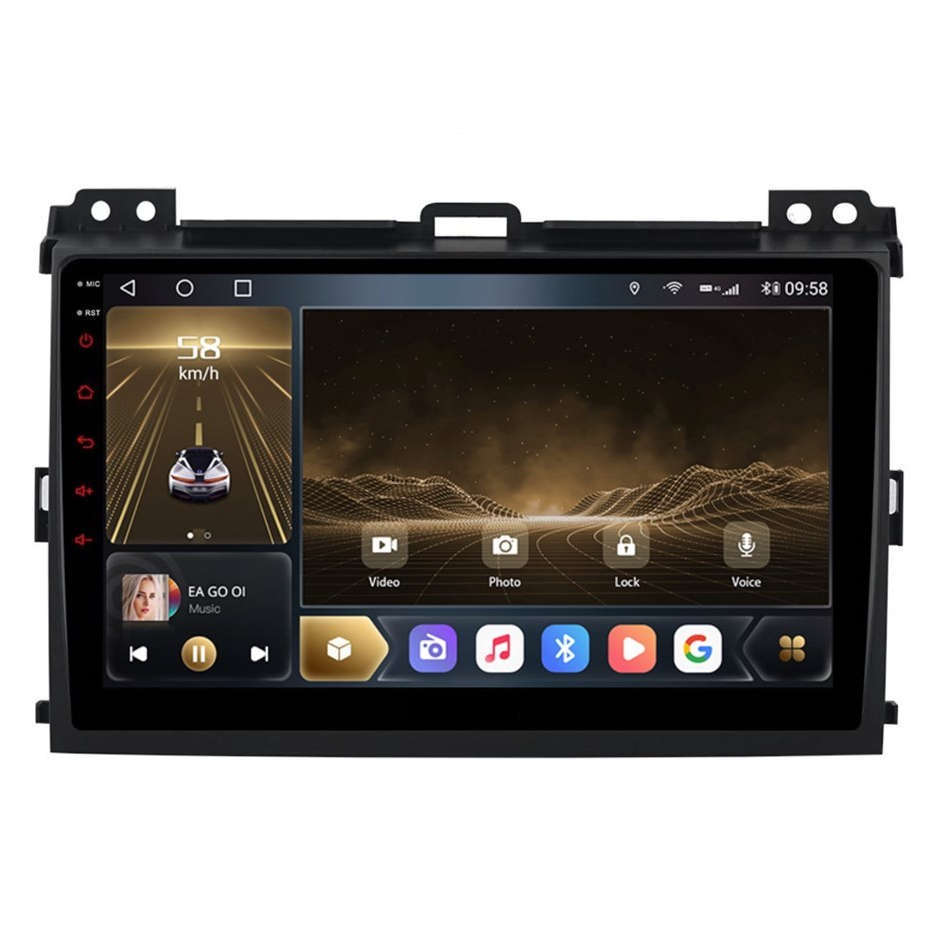 Магнитола Carmedia OL-9696-N для Toyota Land Cruiser Prado 120 2002-2009