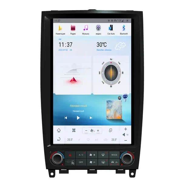 Магнитола Tesla CarMedia ZF-1250-GE Infinity EX 25, QX50 2013-2018