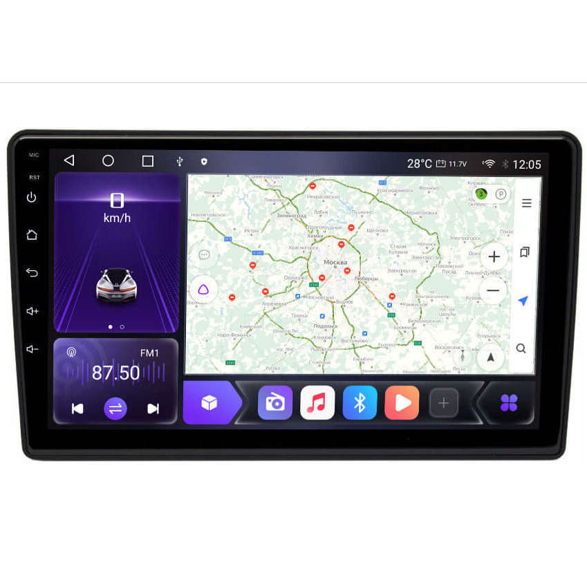 Магнитола Carmedia SF-9304-IJ для Opel Astra H 2004-2014 (вместо БК)