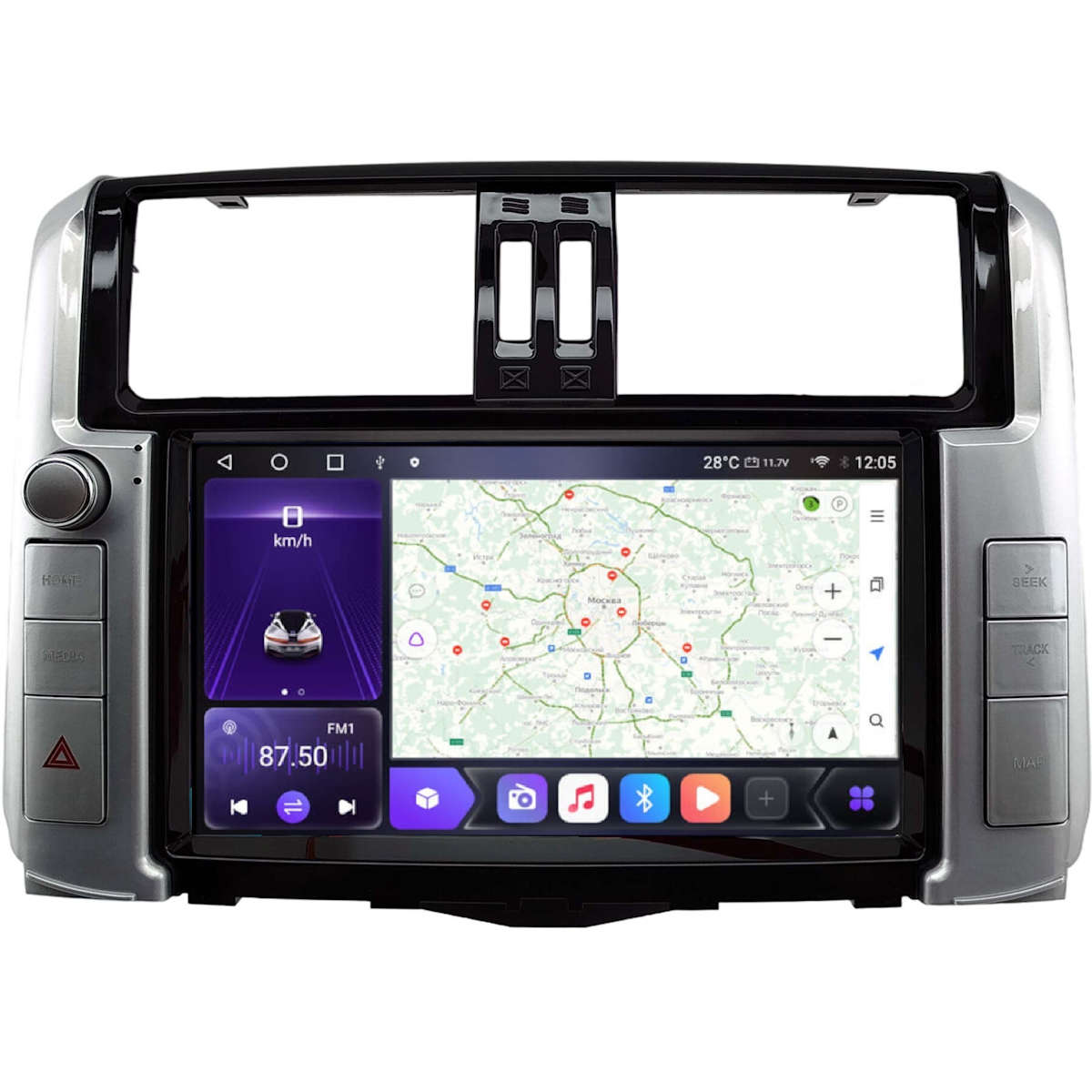 Магнитола Carmedia SF-9613-3-IJ для Toyota LC Prado 150 2009-2013 high