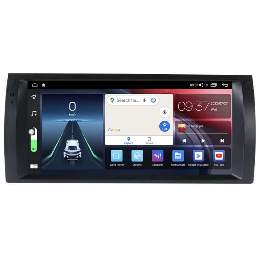 Штатная магнитола CarMedia MKD-1008-S10 для X5 E53 2000-2006, 5 E39 1996-2003, 7 E38 1994-2001