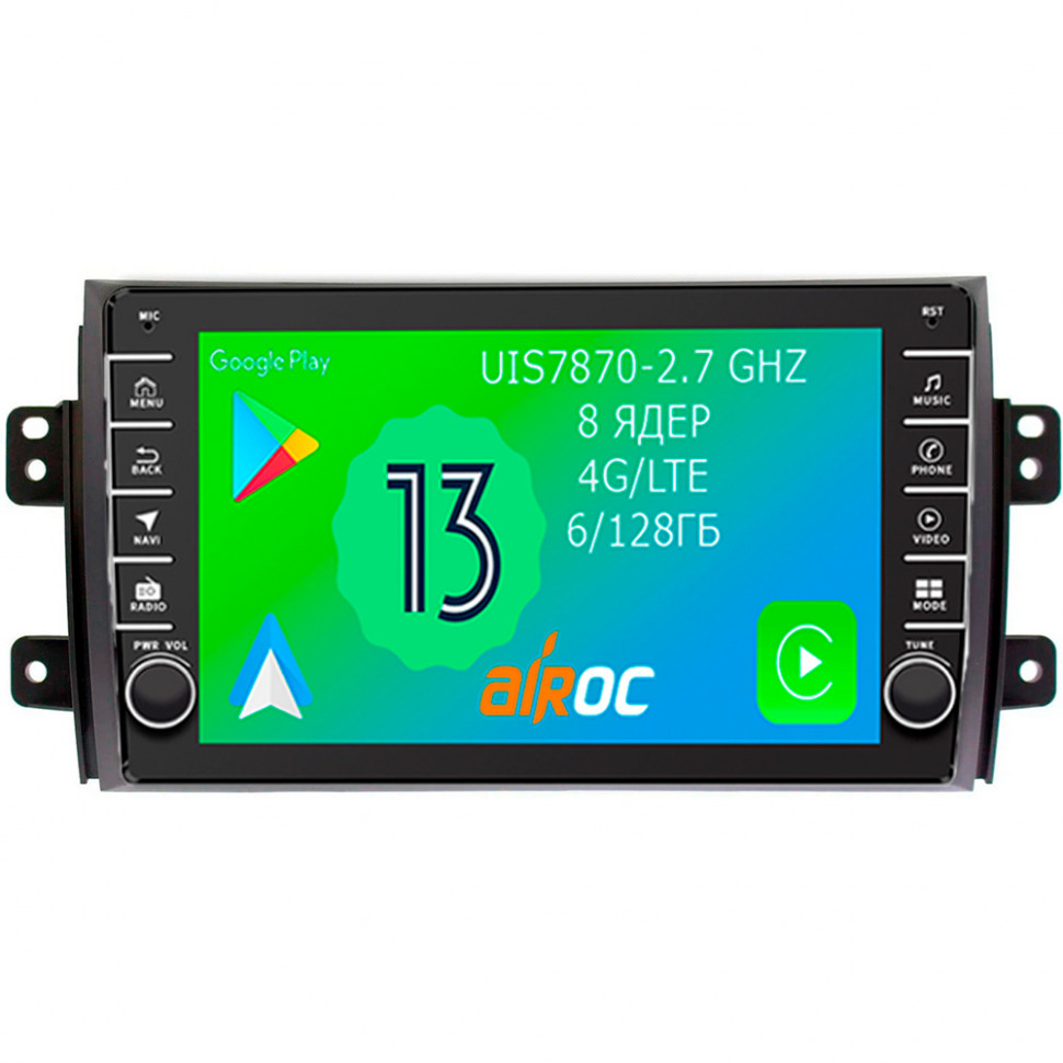 Штатная магнитола с физическими крутилками для Suzuki SX4 2006-2014 Airoc AB-3502