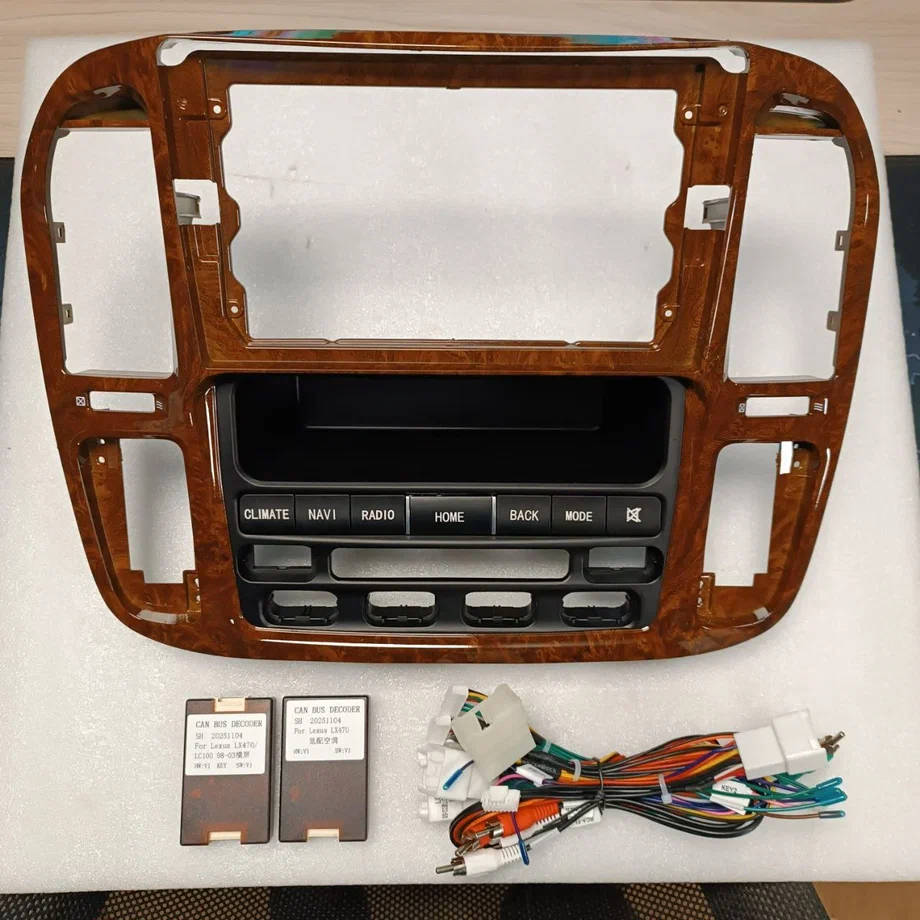 Магнитола для Toyota Land Cruiser 100, Lexus LX470 1992-2002 TOP Kuberg SF-9698H-TS20