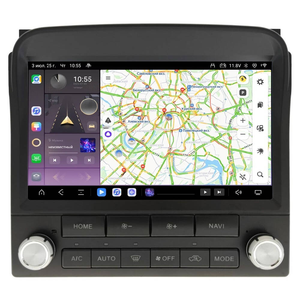 Магнитола для Toyota Land Cruiser 100, Lexus LX470 1992-2002 TOP Kuberg ZH-T1207FW-TS20