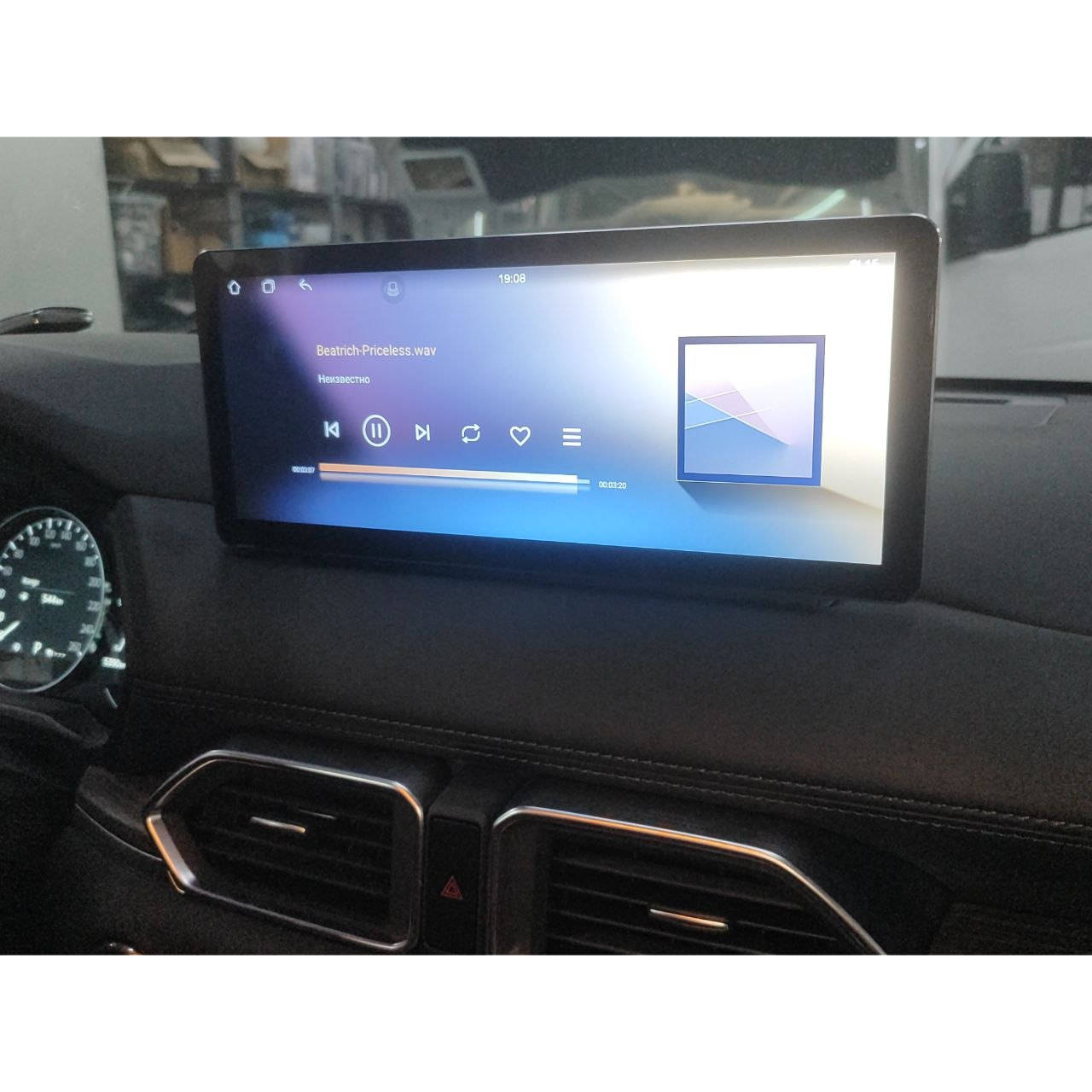 Магнитола Kuberg HP-M986CX5-HP-HU123AD-UH для Mazda CX-5 2020+ (родной монитор без тач, с сохранением родного меню)