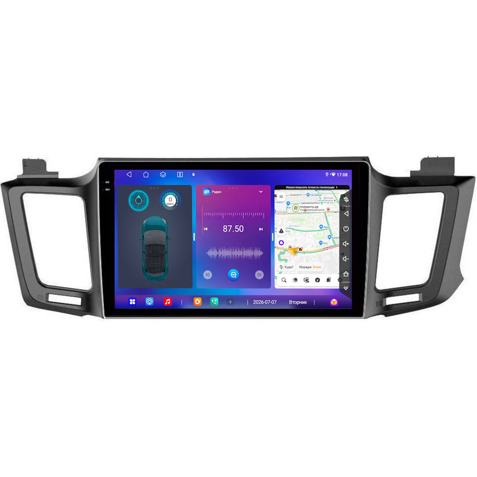 Штатная магнитола FarCar SD468M для Toyota RAV4 2012-2019