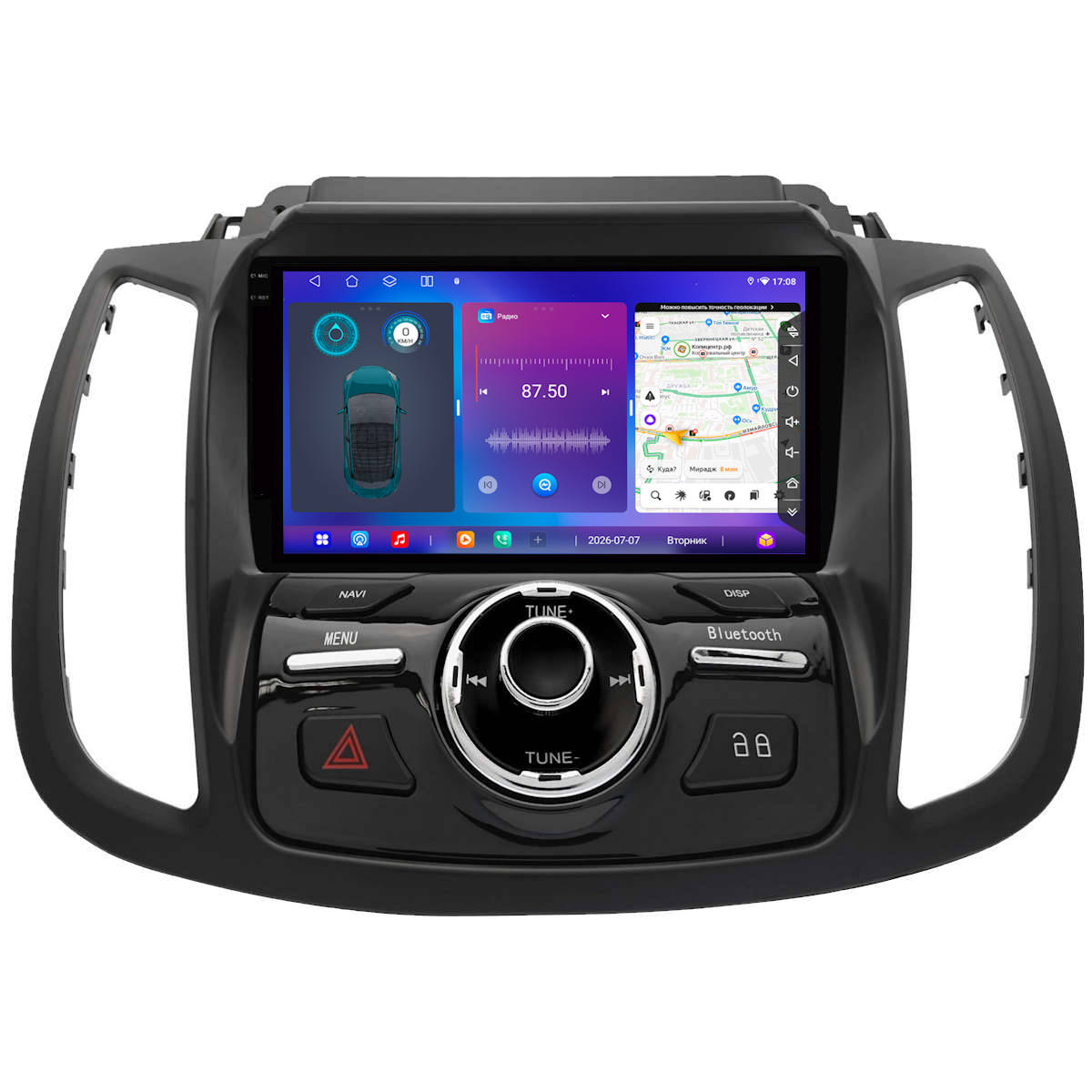 Штатная магнитола FarCar SF-9203-4-FC-SD для Ford Kuga 2 2012-2019