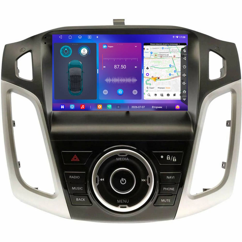 Штатная магнитола FarCar SD150/501M для Ford Focus 3 2011-2019