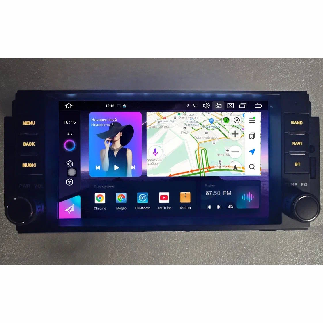 Штатная магнитола Kuberg MKD-7146-A7 для JEEP Commander 2007+, Compass 2011-2015, Cherokee 2007-2013, Grand Cherokee 2004+, Wrangler/Unlimited 2006+